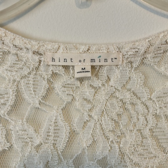 Hint of Mint tank dress sz M - Picture 2 of 5